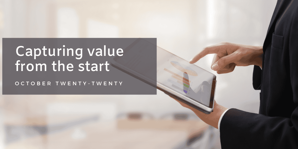 Capturing Value from the Start